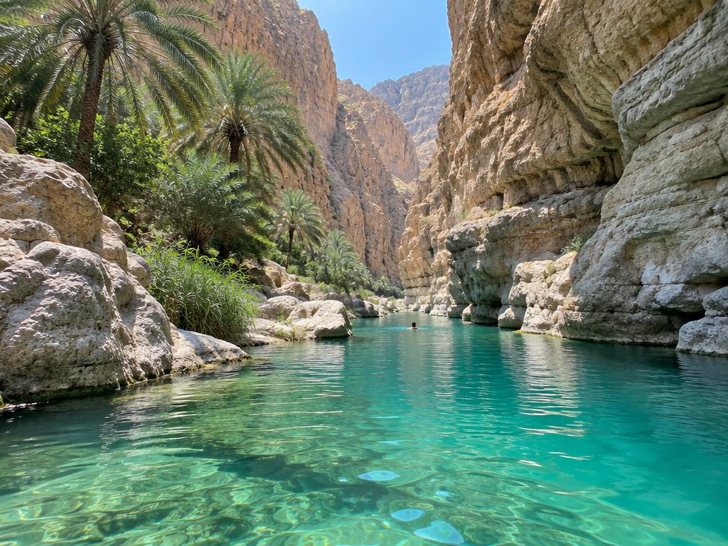 Wadi Adventures experience in Oman